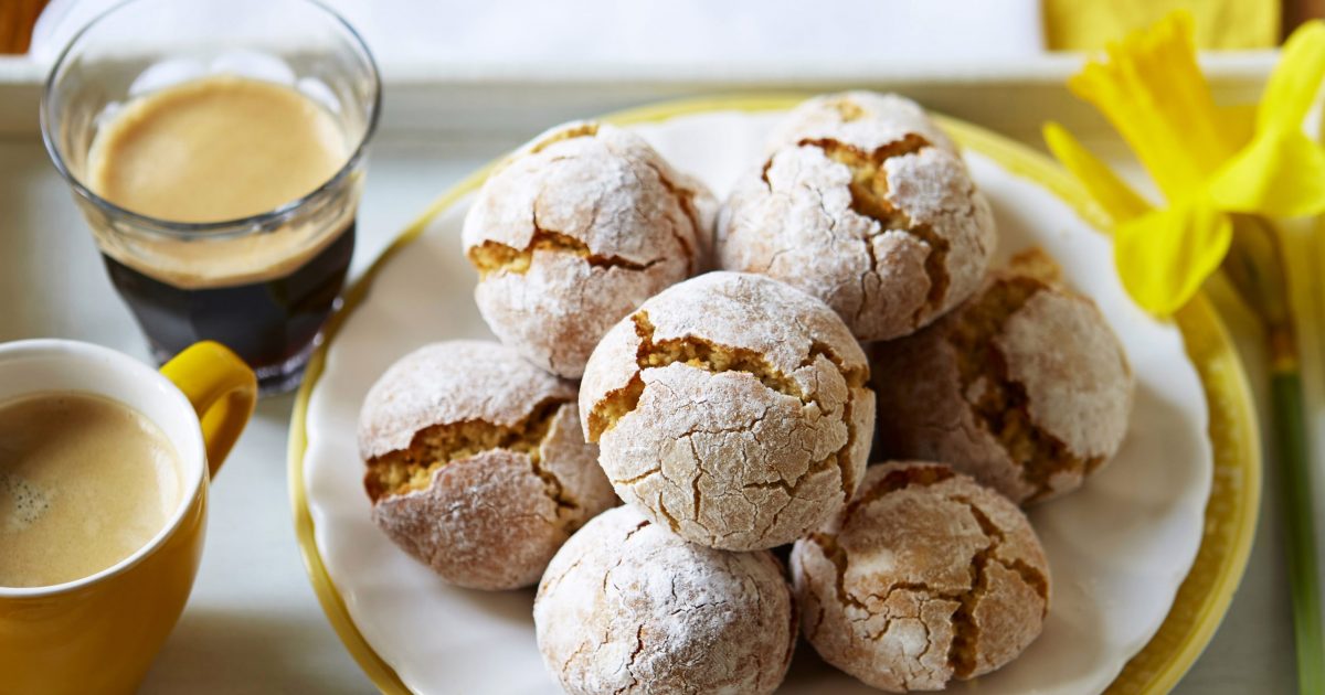 Traditional Amaretti Biscuits Recipe The Cookaway