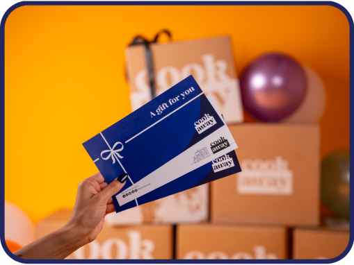 Send someone a Cookaway gift card